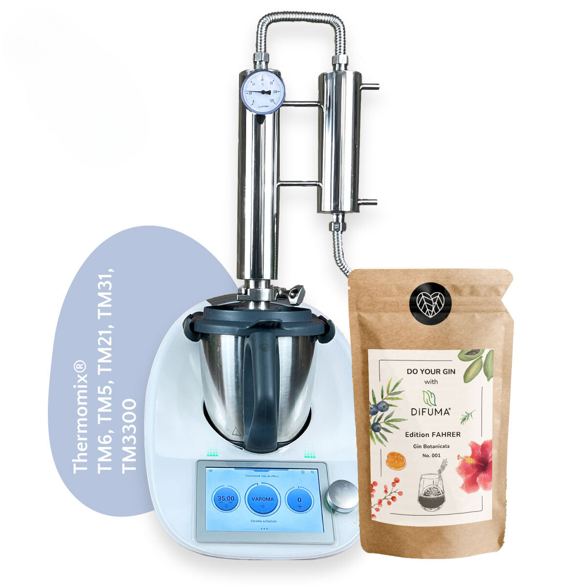 DiFUMA - Gin-Set No.001 | für deinen Thermomix® TM6, TM5, TM31, TM21, –  DIFUMA