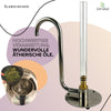 Oil separator made of stainless steel & glass