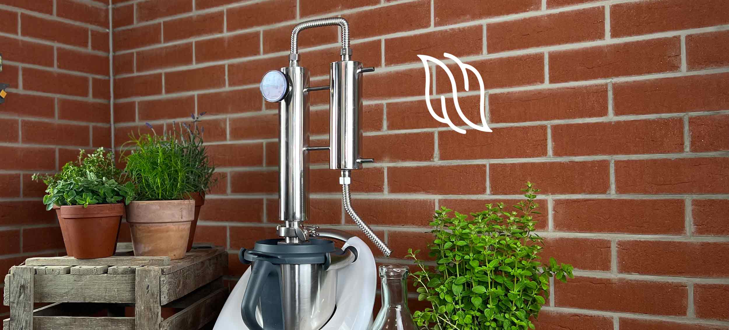 DiFUMA Distillation System | for your Thermomix® TM6, TM5, TM21